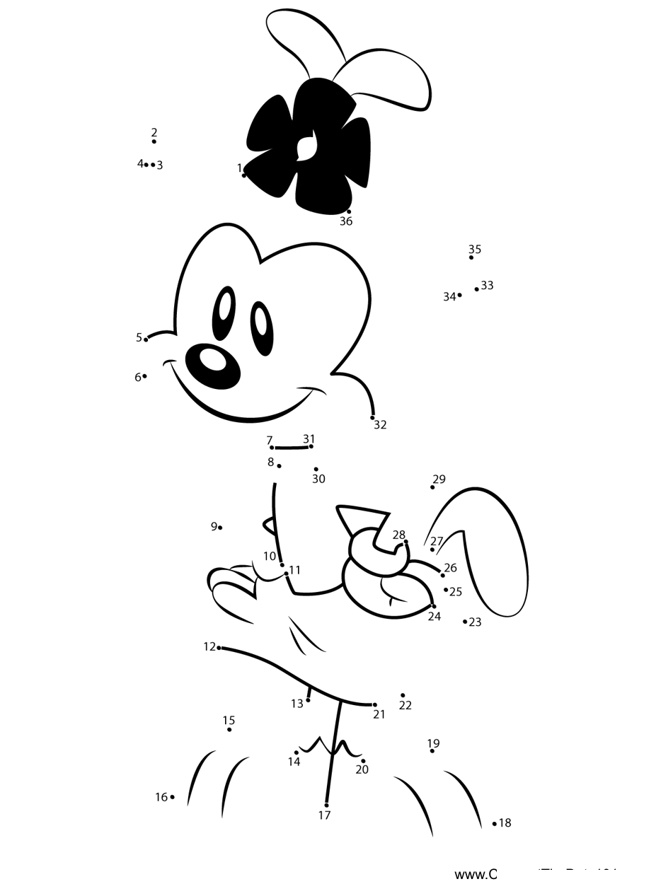 Dot-Animaniacs printable dot to dot worksheet