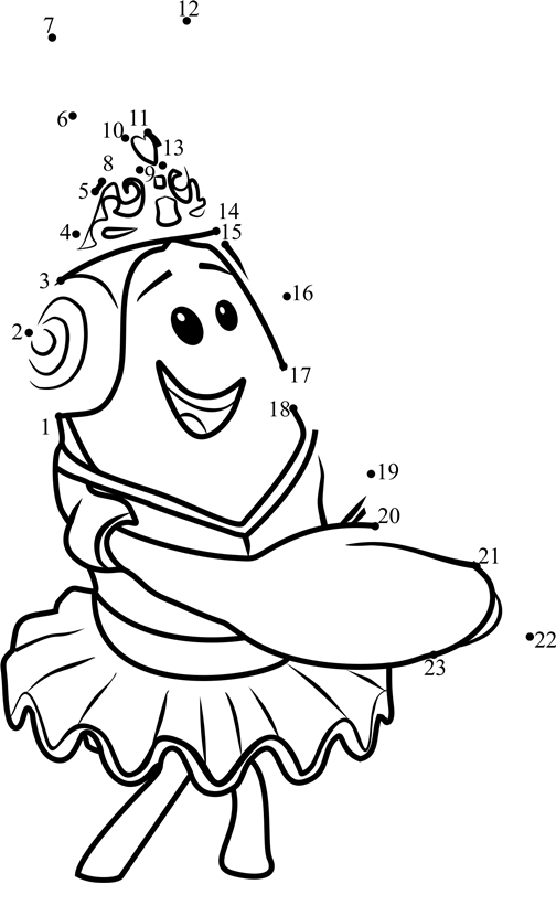 Demanda-From-Bubble-Guppies-Dot-To-Dot printable dot to dot worksheet