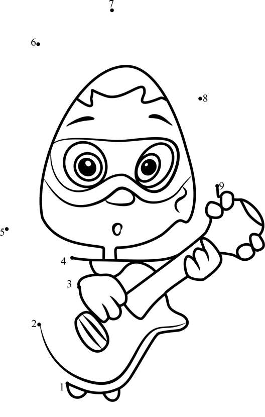 Under-Guppy-From-Bubble-Guppies-Dot-To-Dot printable dot to dot worksheet