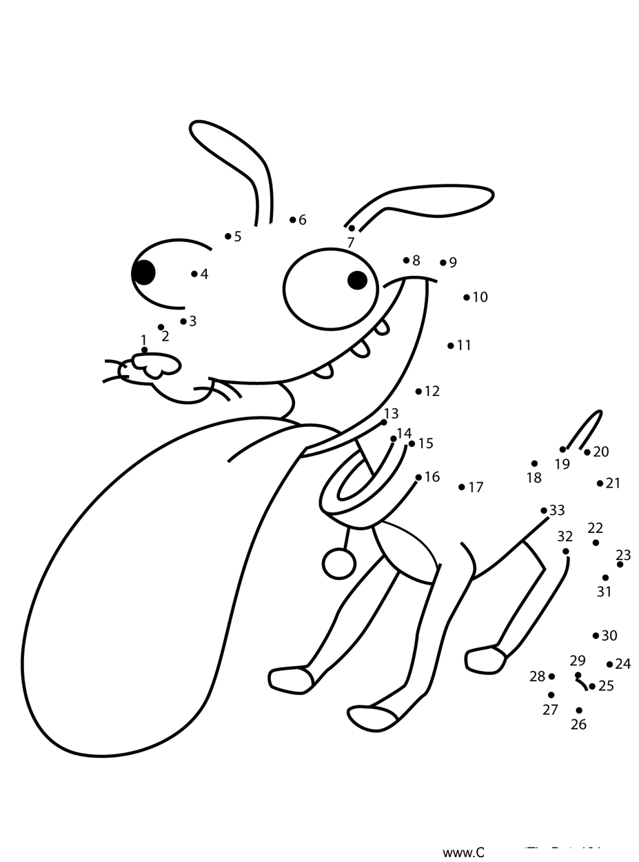 Duncan-Courage-The-Cowardly-Dog dot to dot worksheets