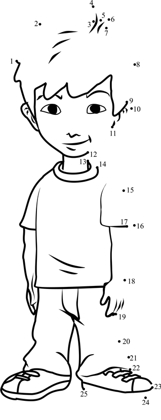 Enrique-Dot-To-Dot printable dot to dot worksheet