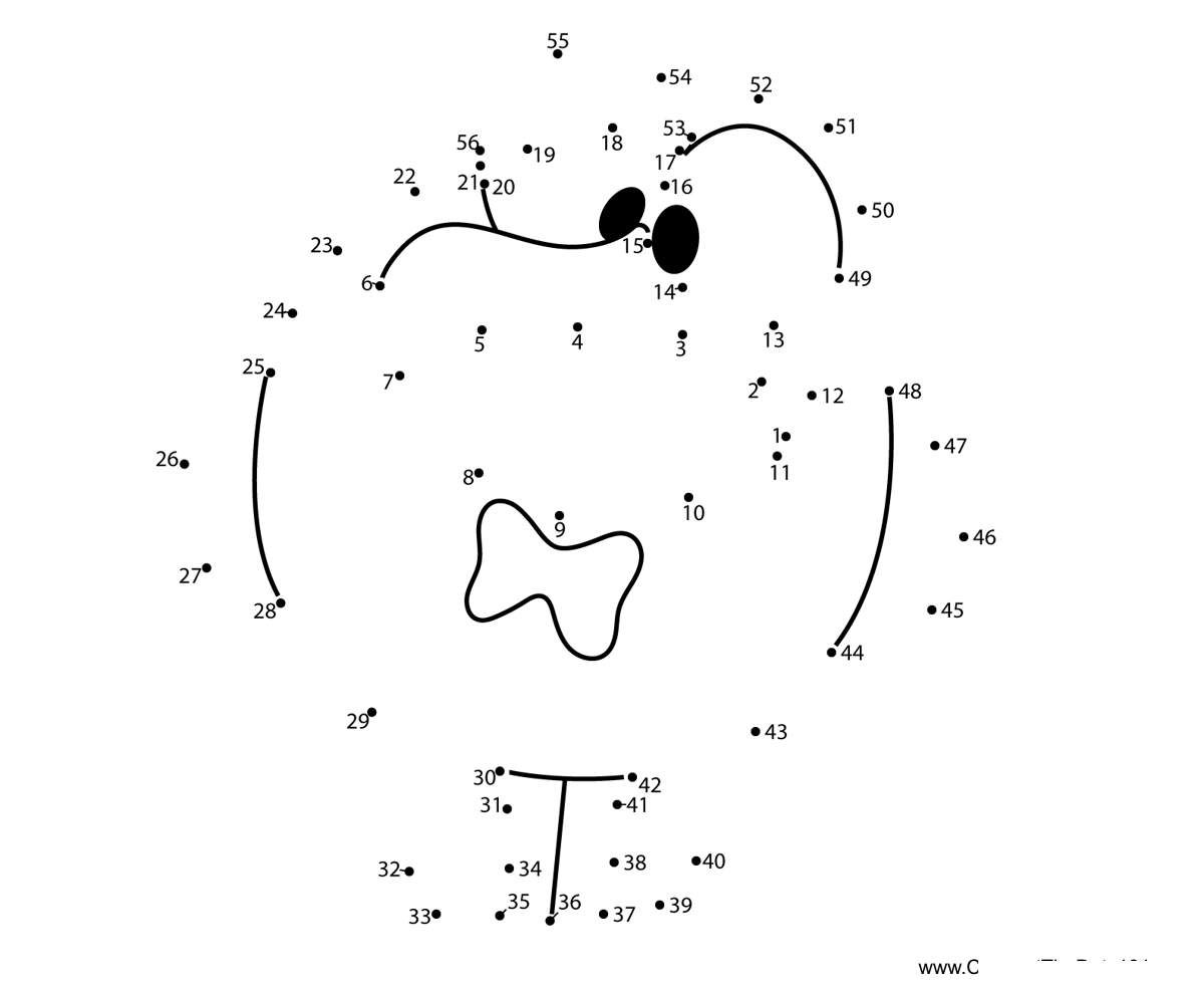 Bigoriki-Queriest-Kikoriki printable dot to dot worksheet