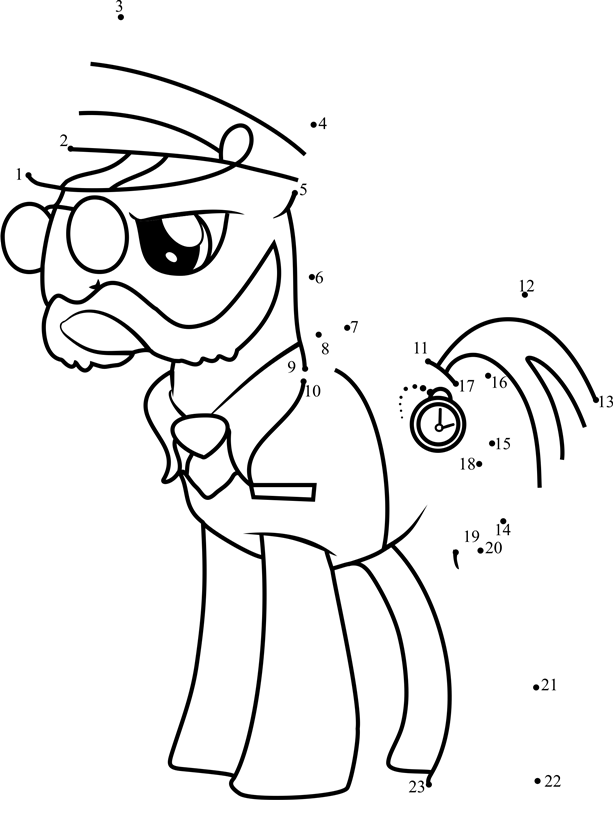 All-Aboard-My-Little-Pony-Dot-To-Dot dot to dot worksheets