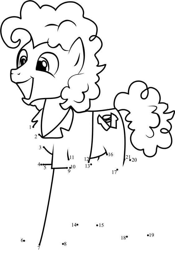 Cheese-Sandwich-My-Little-Pony-Dot-To-Dot dot to dot worksheets