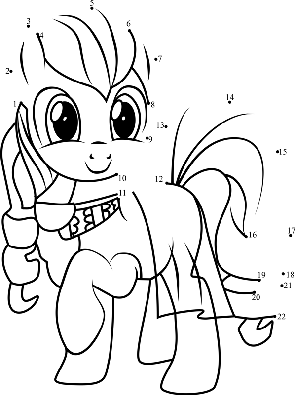 Coloratura-My-Little-Pony-Dot-To-Dot dot to dot worksheets