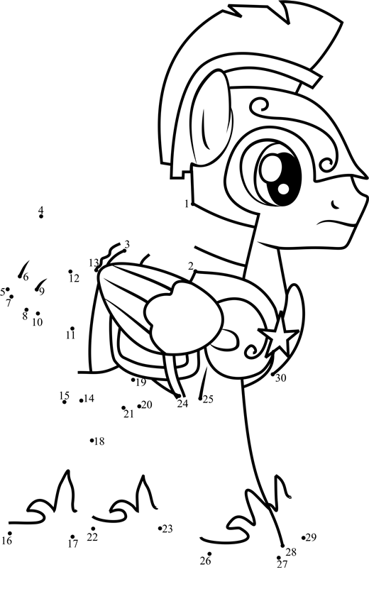 Flash-Sentry-My-Little-Pony-Dot-To-Dot dot to dot worksheets