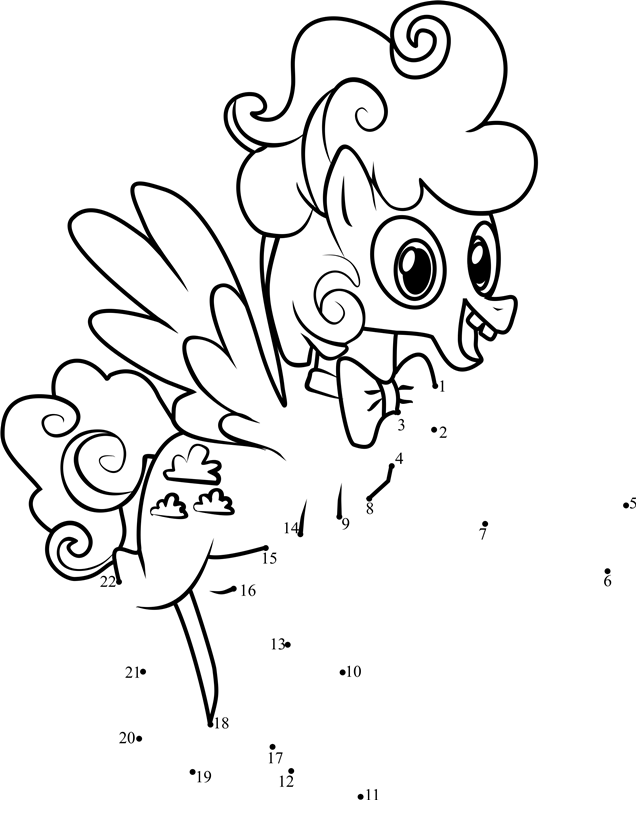 Fluffy-Clouds-My-Little-Pony-Dot-To-Dot printable dot to dot worksheet