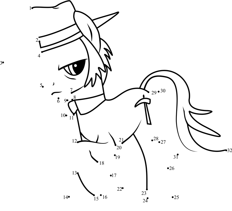 Igneous-Rock-Pie-My-Little-Pony-Dot-To-Dot dot to dot worksheets