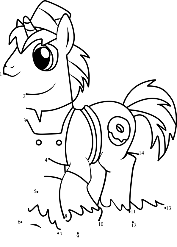 Joe-My-Little-Pony-Dot-To-Dot dot to dot worksheets