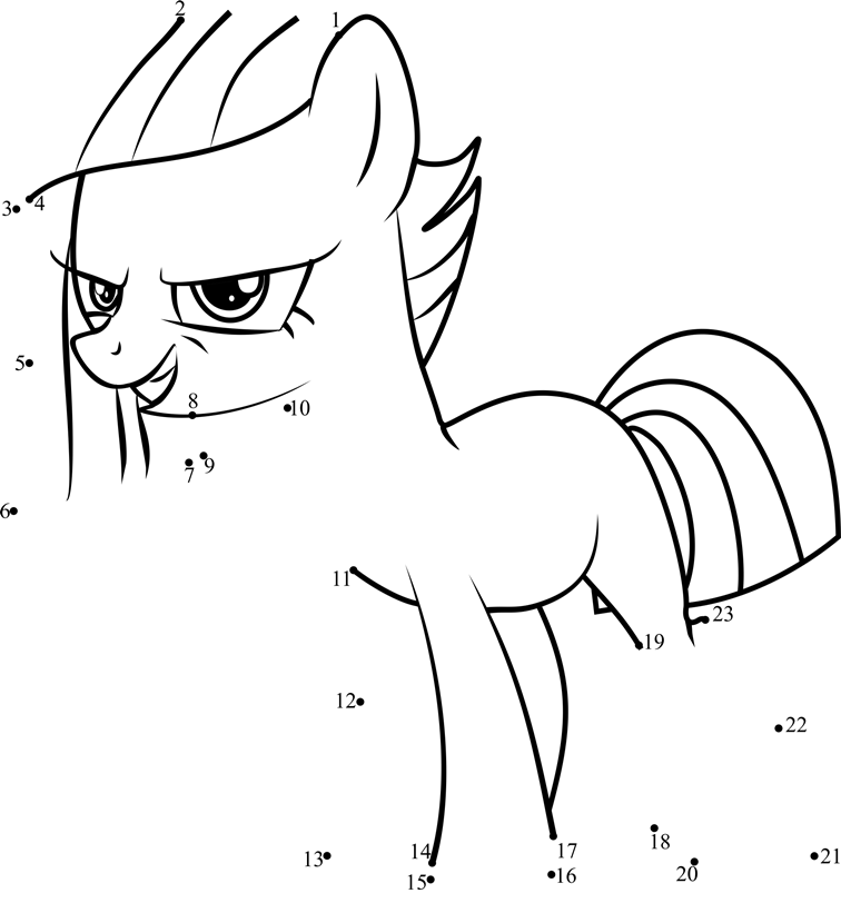 Limestone-Pie-My-Little-Pony-Dot-To-Dot printable dot to dot worksheet