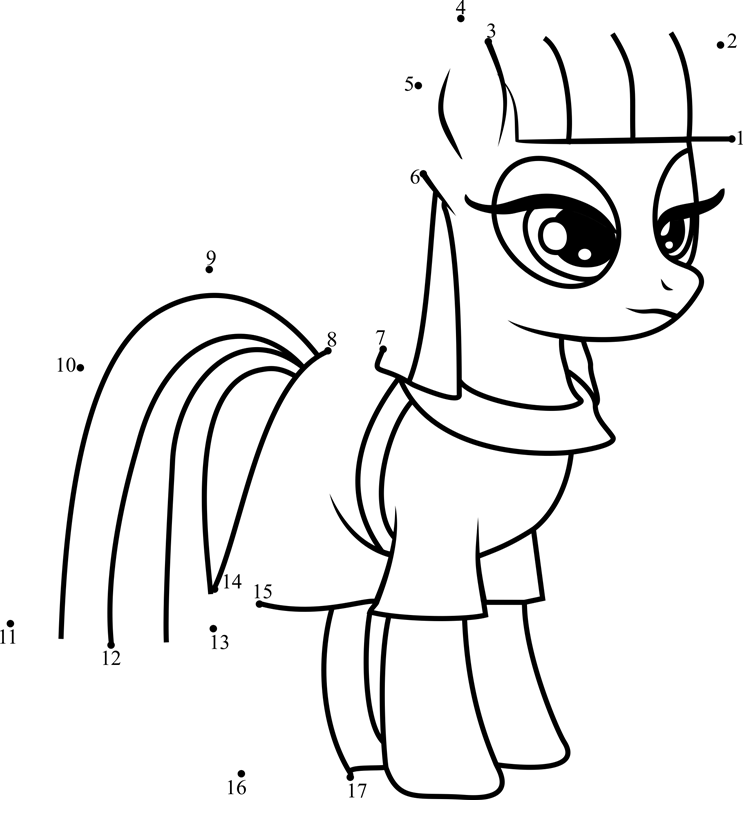 Maud-Pie-My-Little-Pony-Dot-To-Dot dot to dot worksheets