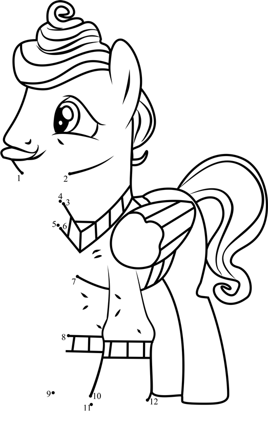 Mr-Shy-My-Little-Pony-Dot-To-Dot printable dot to dot worksheet