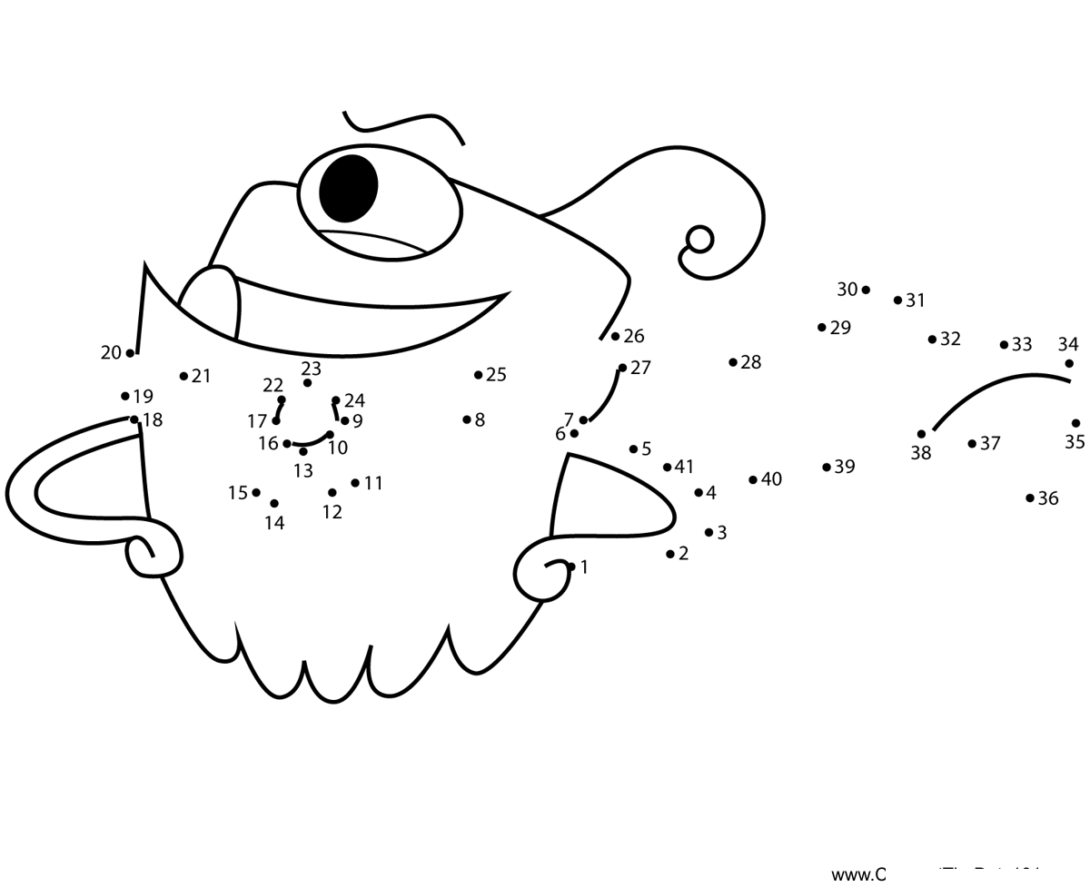 Yoop-As-A-Superhero-Plory-And-Yoop printable dot to dot worksheet