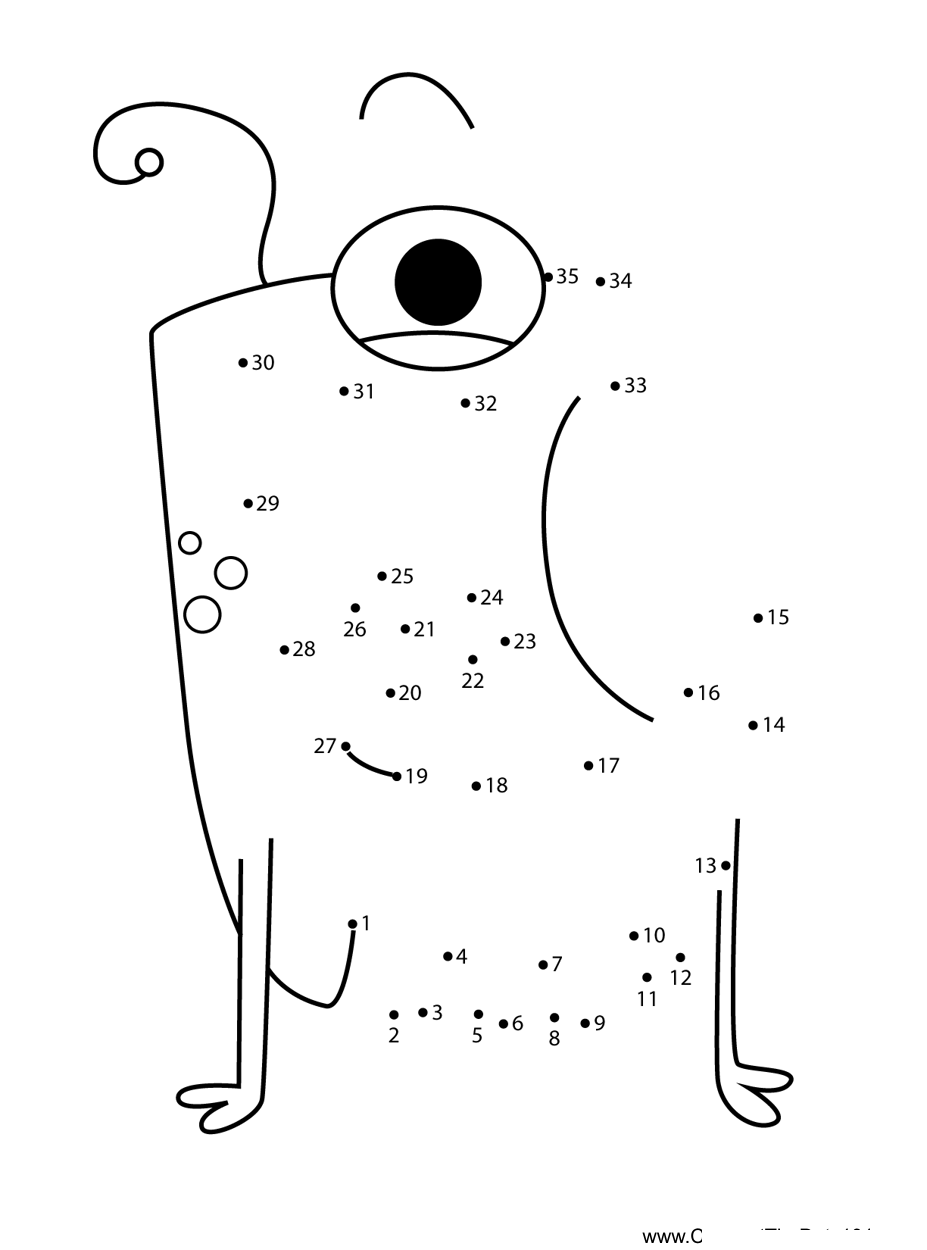 Yoop-Laughing-Plory-And-Yoop printable dot to dot worksheet