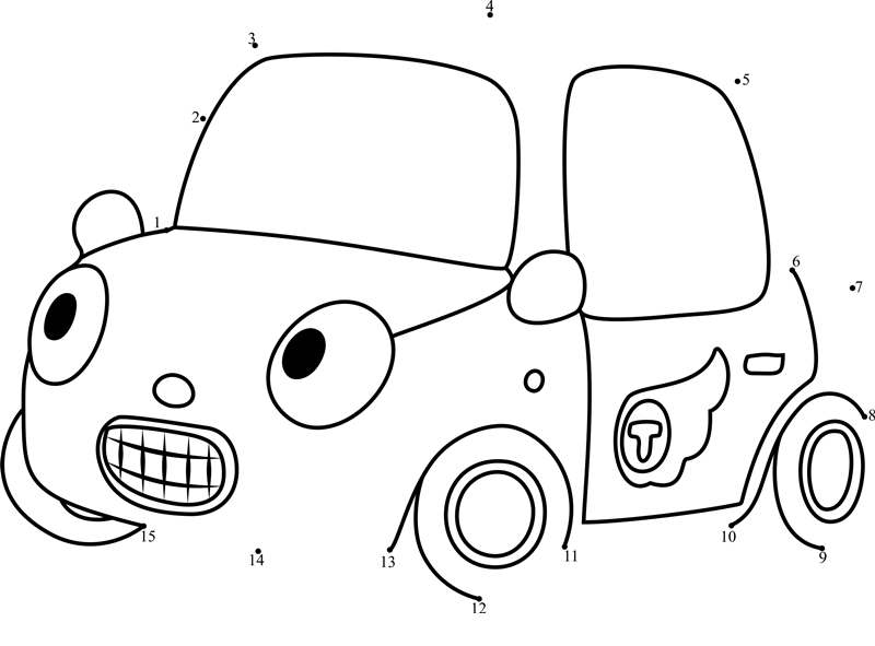 Tu-Tu-Pororo-The-Little-Penguin-Dot-To-Dot printable dot to dot worksheet