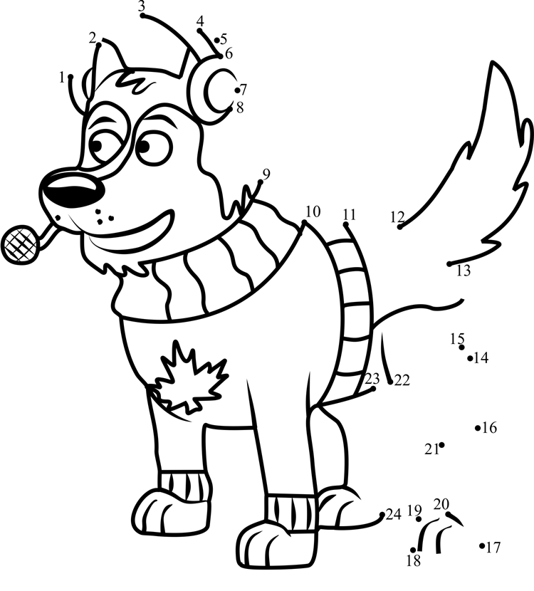 Agent-Todd-Pound-Puppies-Dot-To-Dot dot to dot worksheets