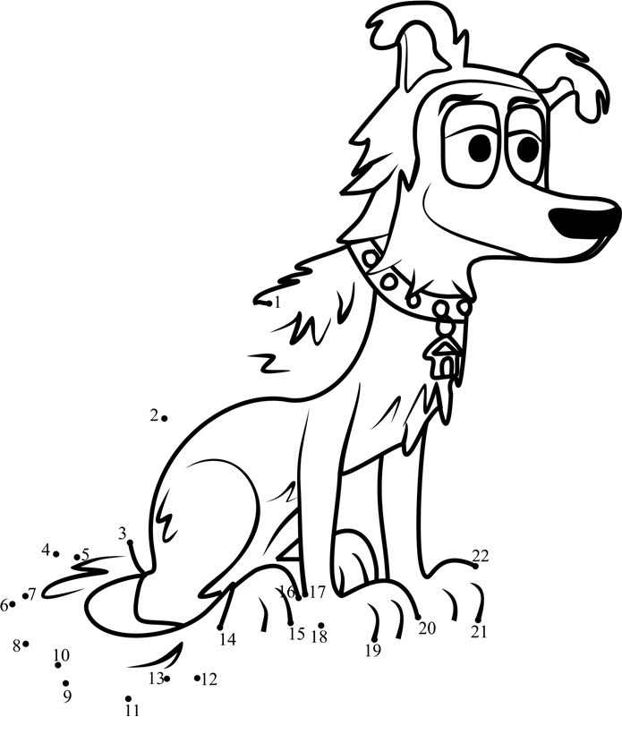 Lucky-Pound-Puppies-Dot-To-Dot dot to dot worksheets