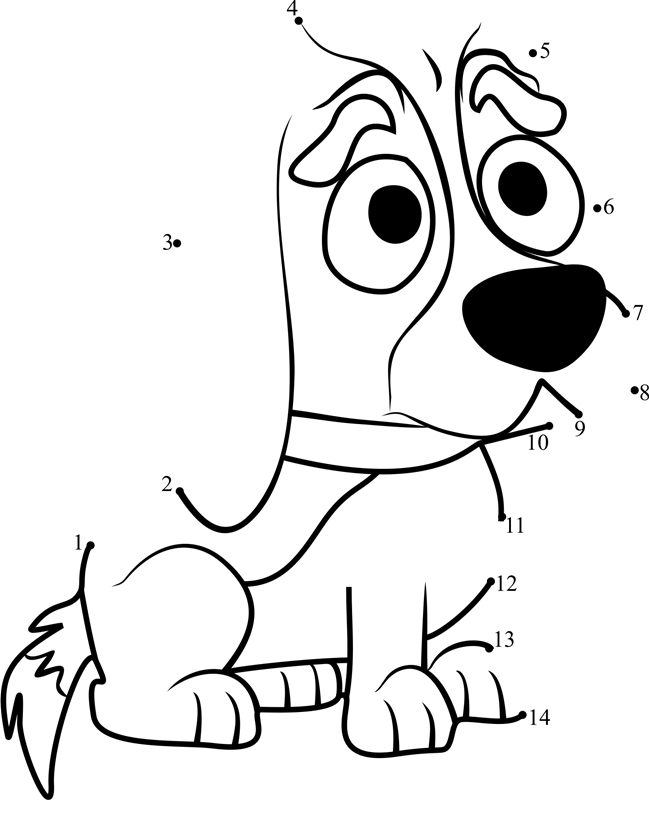 Millard-Pound-Puppies-Dot-To-Dot dot to dot worksheets