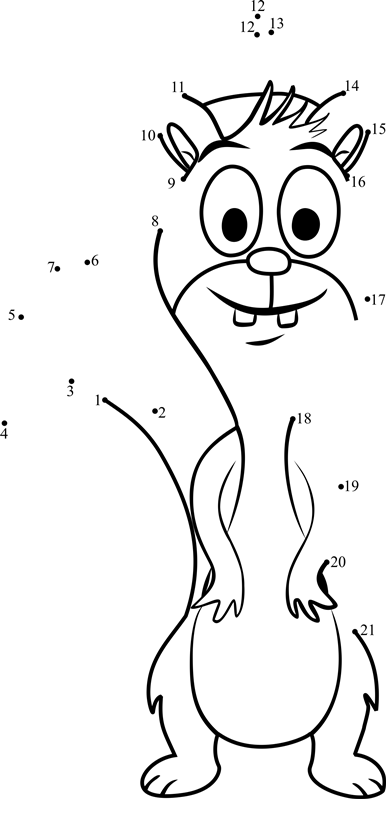 Mr-Nut-Nut-Pound-Puppies-Dot-To-Dot dot to dot worksheets