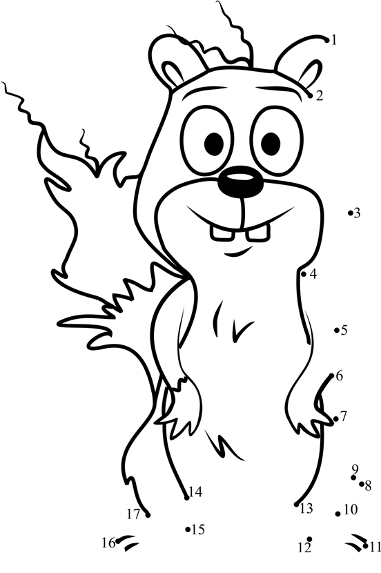 Sparky-Pound-Puppies-Dot-To-Dot dot to dot worksheets