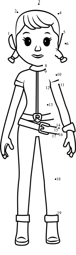Jin-Robocar-Poli-Dot-To-Dot printable dot to dot worksheet