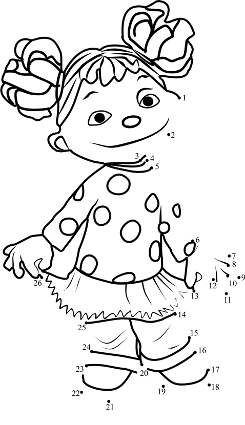 Gabriela-Dot-To-Dot printable dot to dot worksheet