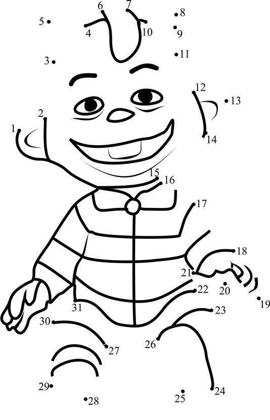 Zeke-Dot-To-Dot printable dot to dot worksheet