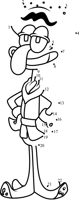 Squilliam-Fancyson-Dot-To-Dot dot to dot worksheets