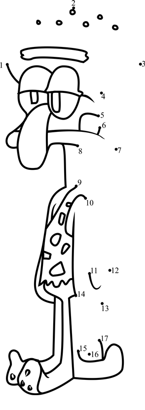 Squog-Dot-To-Dot dot to dot worksheets