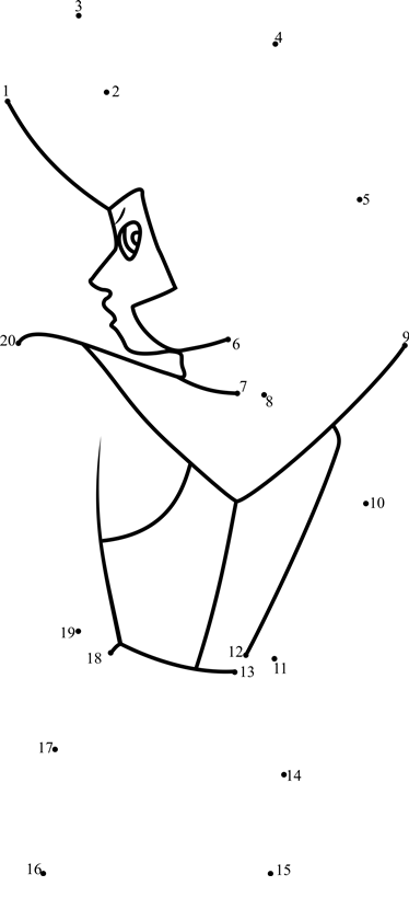 Yellow-Diamond-Dot-To-Dot dot to dot worksheets