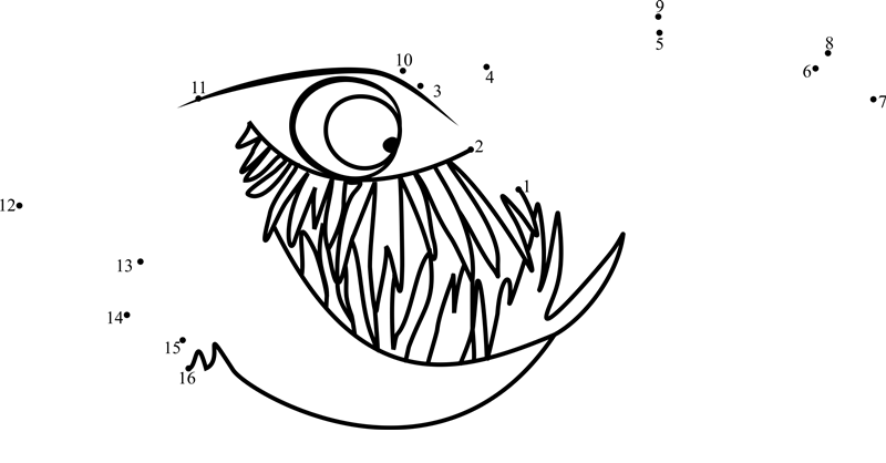 Anglerfish-From-Stoked-Dot-To-Dot printable dot to dot worksheet