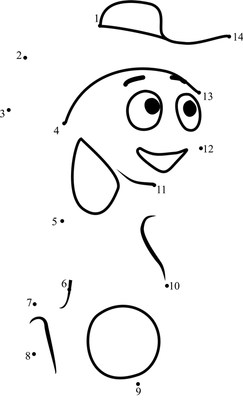 Herman-Dot-To-Dot printable dot to dot worksheet