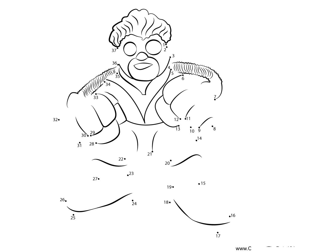 Pyro-The-Super-Hero-Squad-Show printable dot to dot worksheet