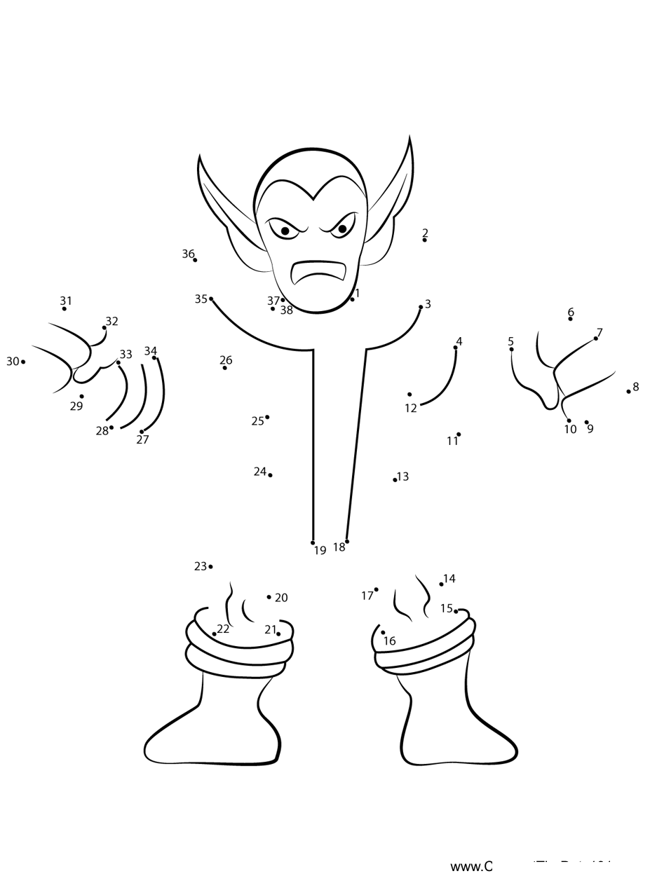 Super-Skrull-The-Super-Hero-Squad-Show printable dot to dot worksheet