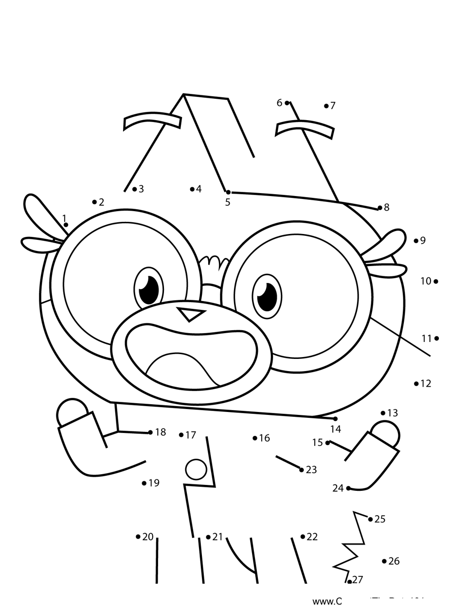 Dr-Fox-Happy-Unikitty dot to dot worksheets