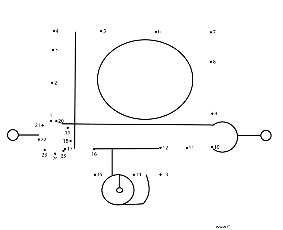 Dr-Foxs-Robot-Helper-Unikitty dot to dot worksheets