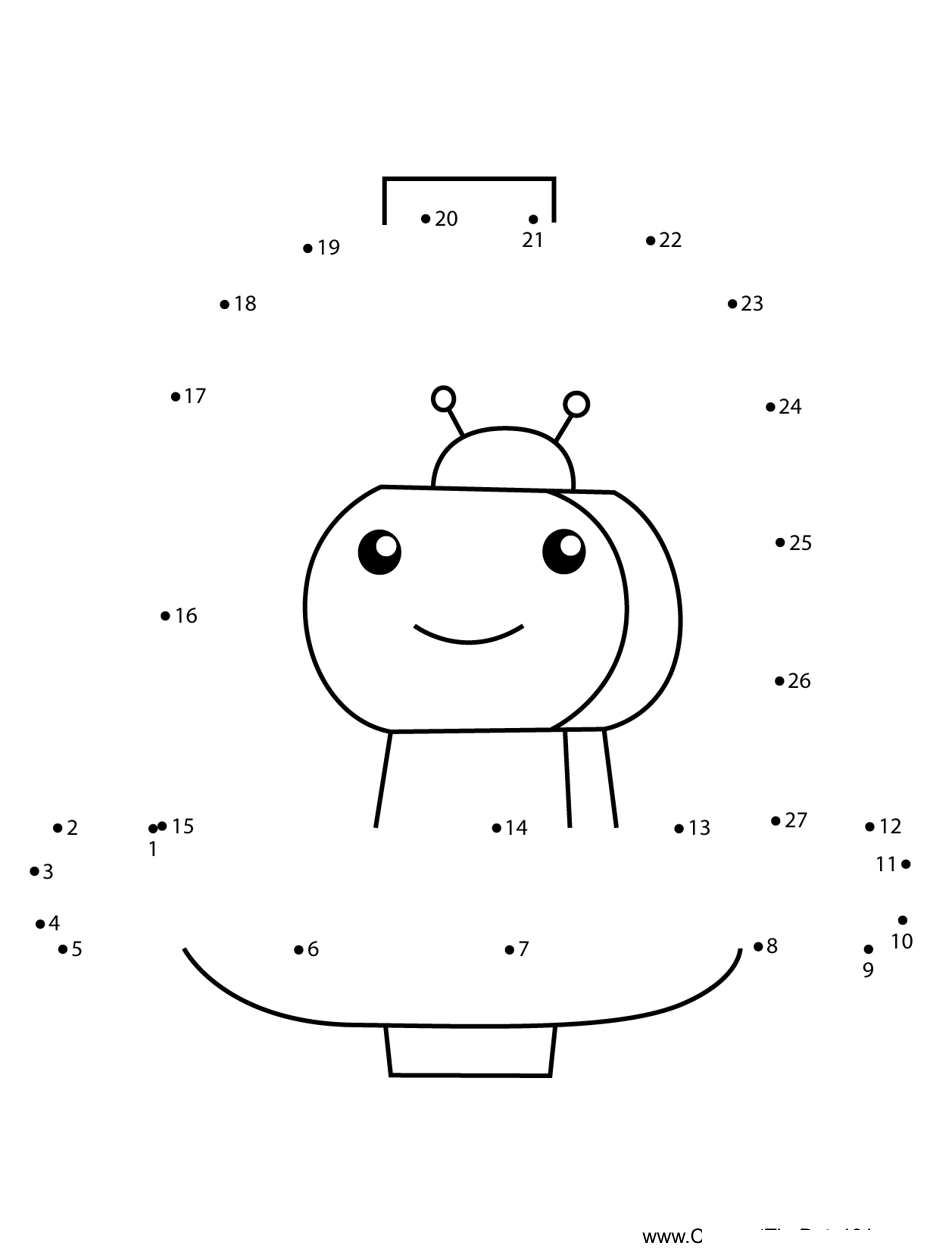 Hominid-Unikitty dot to dot worksheets