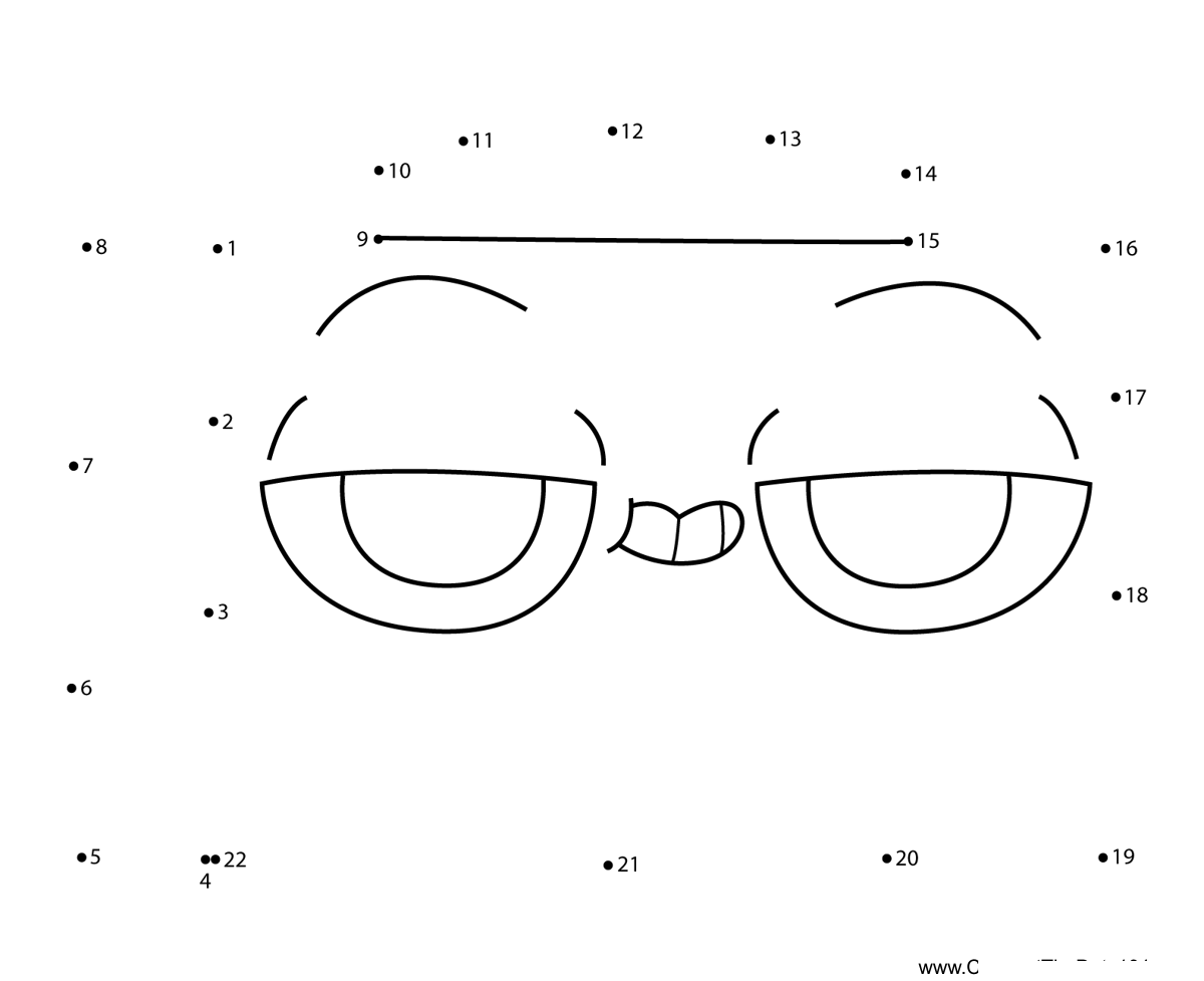 Richard-As-A-Kid-Unikitty dot to dot worksheets