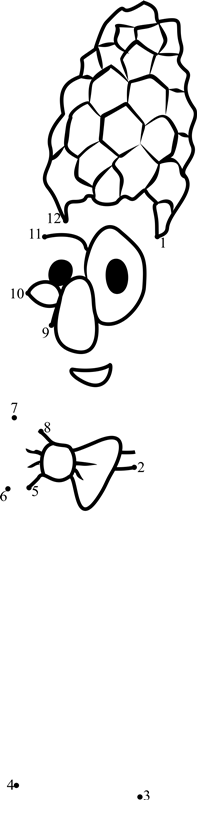 Archibald-Asparagus-Dot-To-Dot printable dot to dot worksheet