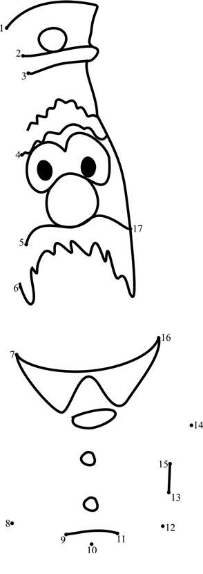 Scooter-Dot-To-Dot printable dot to dot worksheet