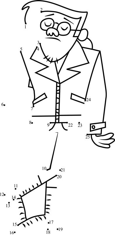 Goon-From-Wayside-Dot-To-Dot printable dot to dot worksheet