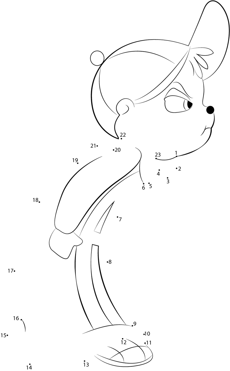 Alvin-Angry-Dot-To-Dot printable dot to dot worksheet