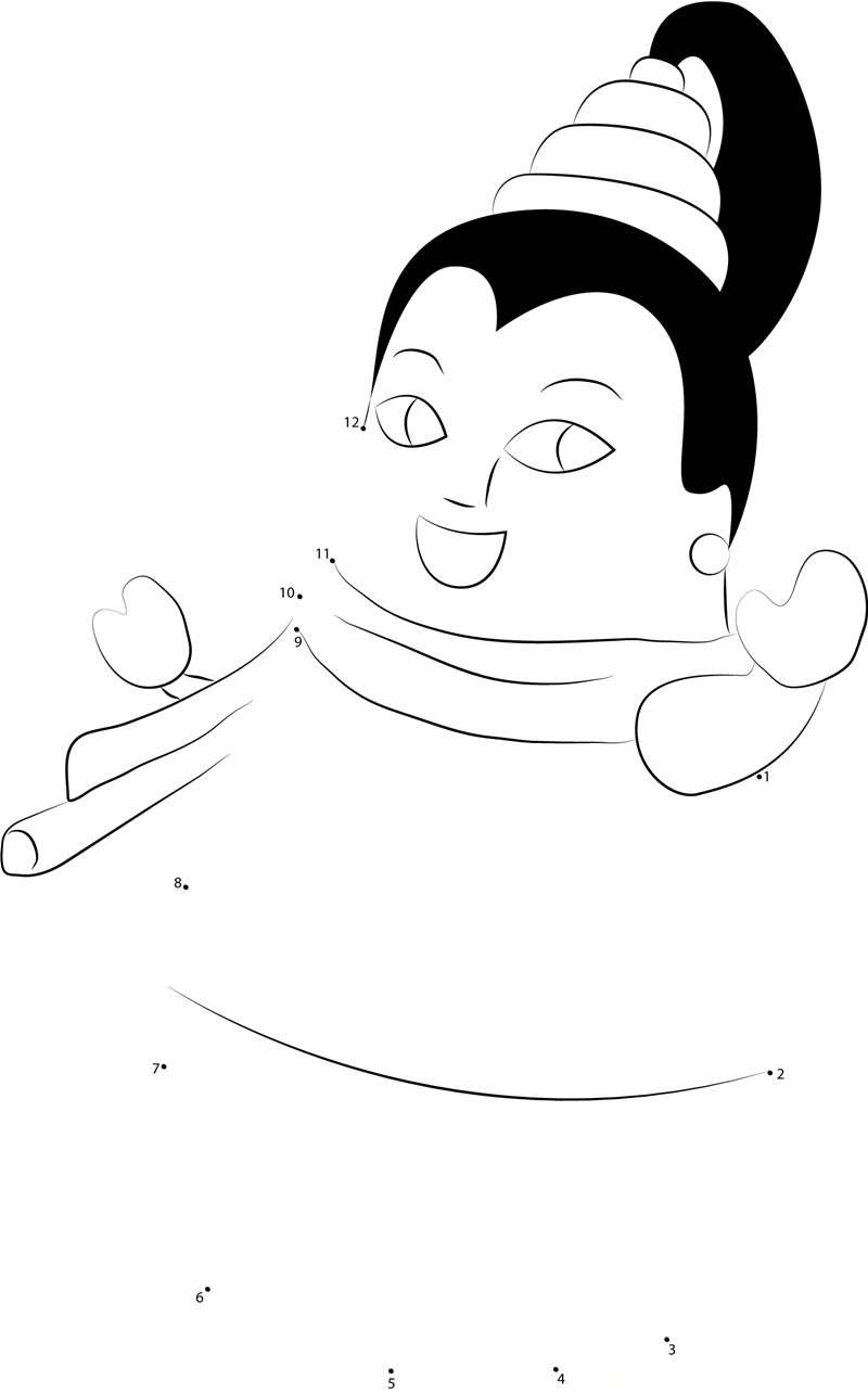 Higglytown printable dot to dot worksheet