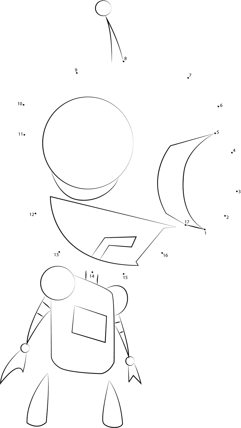 Gir Watching printable dot to dot worksheet