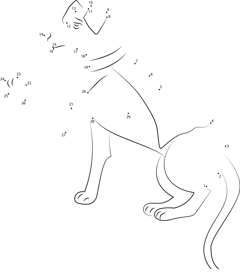 Krypto By Nerisa printable dot to dot worksheet