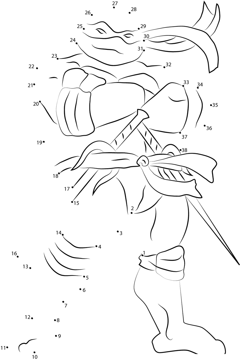 Raphael dot to dot worksheets